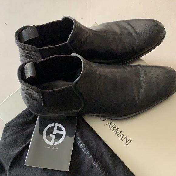 Georgio Armani men’s boots - Picture 1 of 4